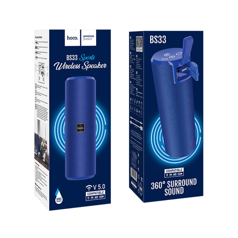 Hoco Voice Sports Wireless Bluetooth Speaker BS33