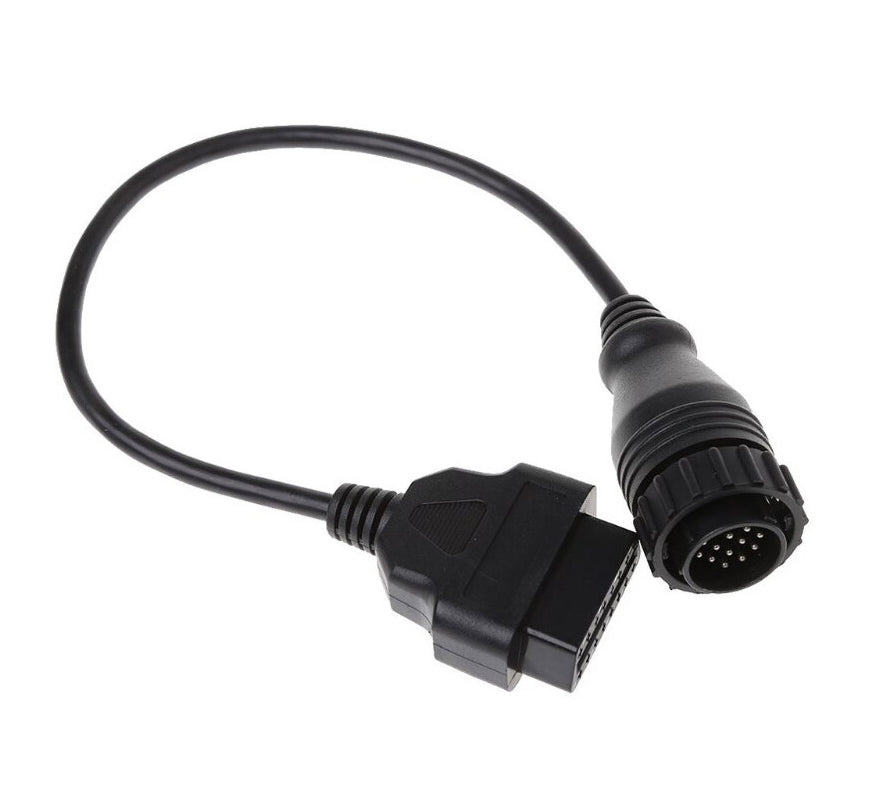 Mercedes Benz 14 Pin To 16 Pin Diagnostic Tool Obd2 Obd|| Cable - The Shopsite