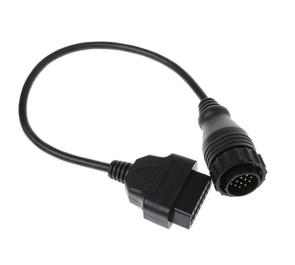 Mercedes Benz 14 Pin To 16 Pin Diagnostic Tool Obd2 Obd|| Cable - The Shopsite