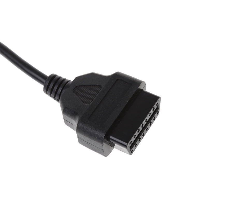 Mercedes Benz 14 Pin To 16 Pin Diagnostic Tool Obd2 Obd|| Cable - The Shopsite