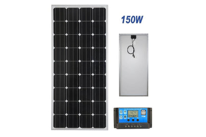 150W Solar Panel with Solar Controller
