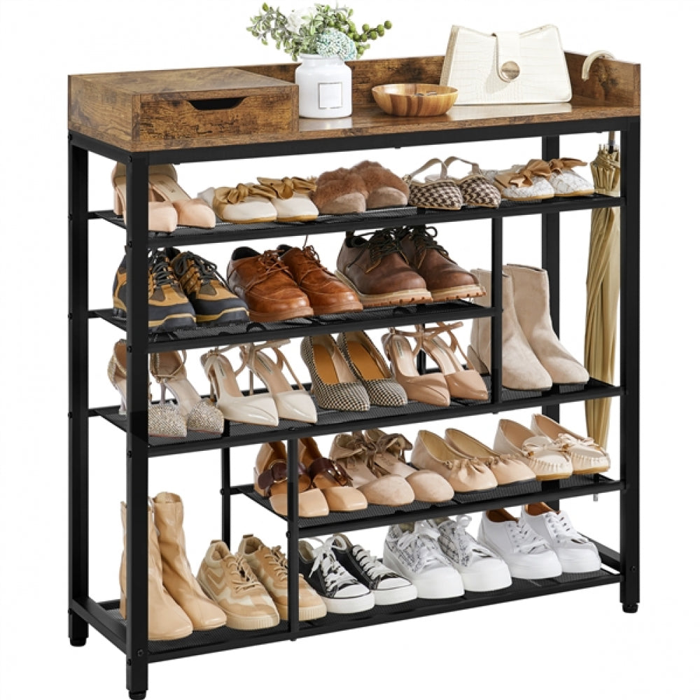 Shoes Rack Shelf Organizer Entryway Shoes Shelf 6-Tier