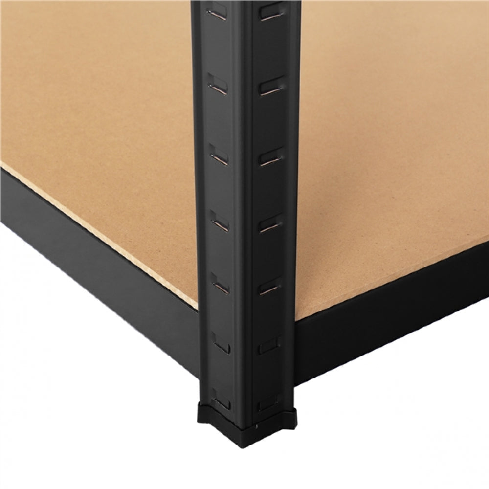 180cm x 120cm x 60cm 5 Tier Display Rack Steel Shelves Pack of 2