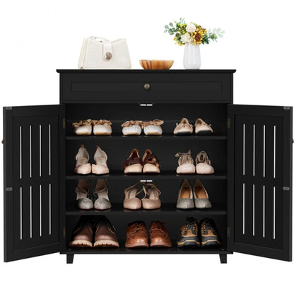 4 Tier Shoe Storage Cabinet Shoe Rack