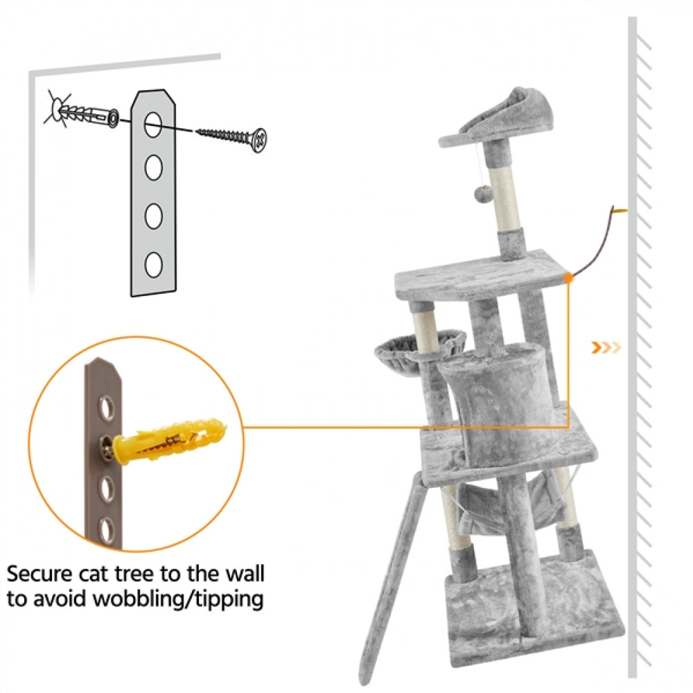 Deluxe Multi Level Cat Tree Cat Tower