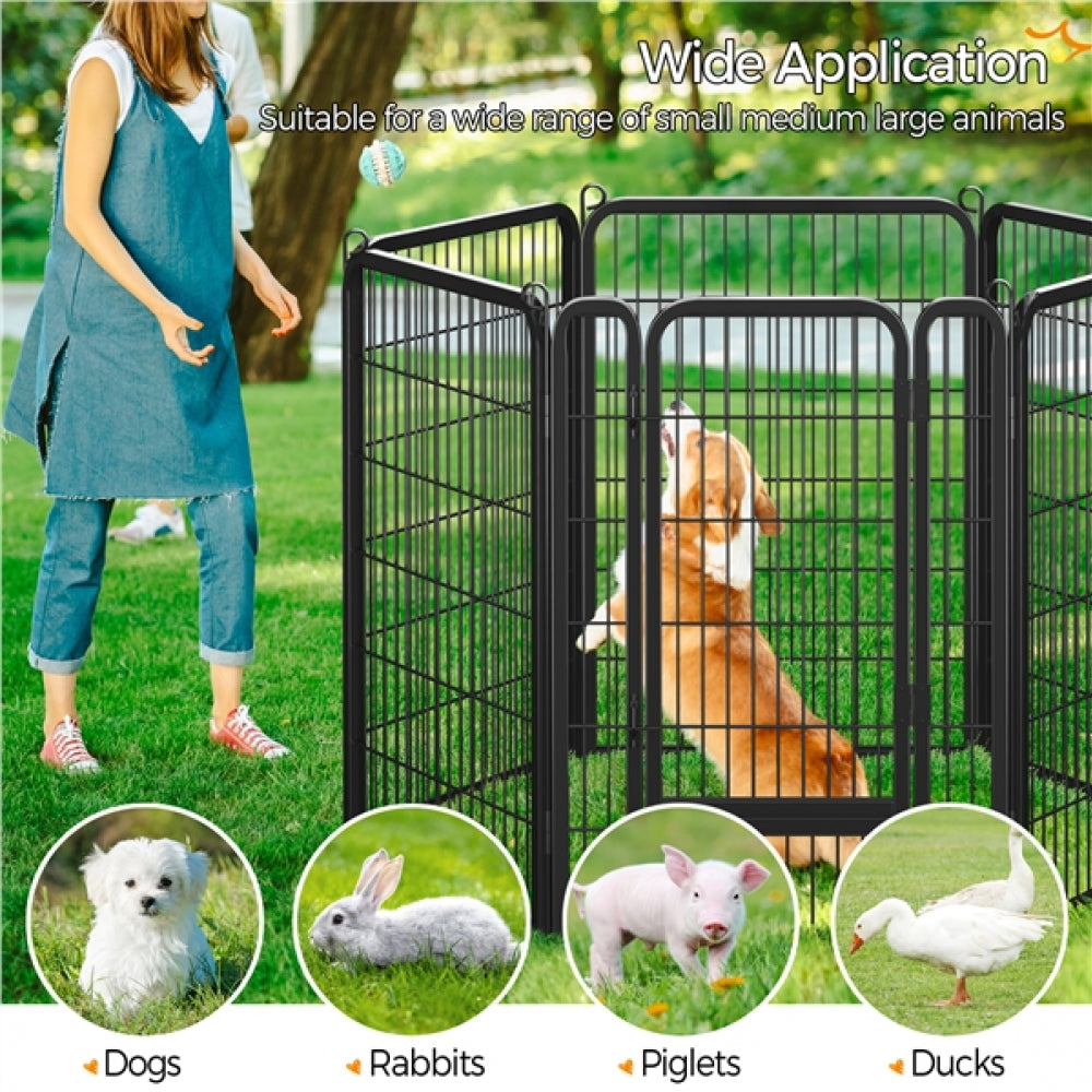 6 Panels Dog Playpen