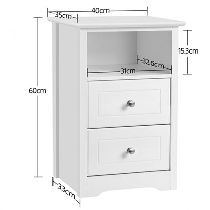 1 Pair Brand New Bedside Tables End Table