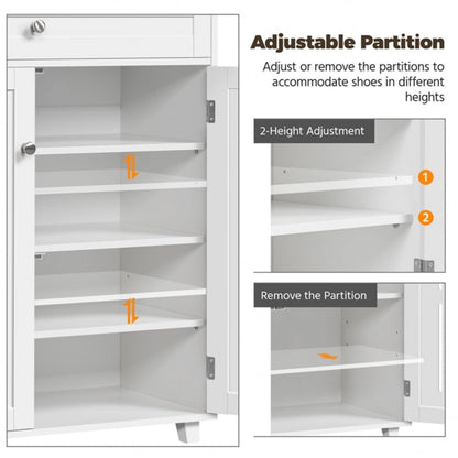 Shoe Storage Cabinet Adjustable Shoe Rack