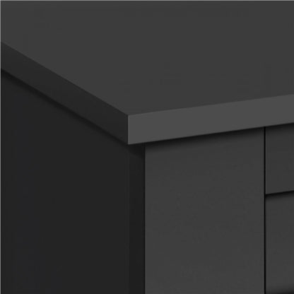 Shaker Design Lift Top Coffee Table w/Storage & 2 Open Shelves