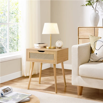 2PCS Bedside Table Nightstand