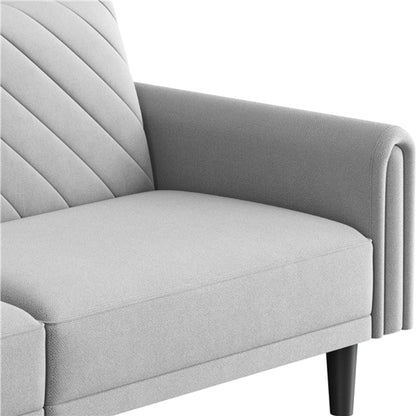 Fabric 3-Seater Sofa Bed