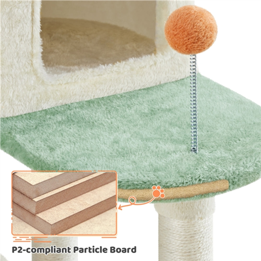 Cat Paw-Shaped Play Tower Cat Tree
