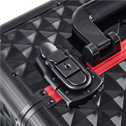 Professional Rolling Makeup Train Case with Drawers