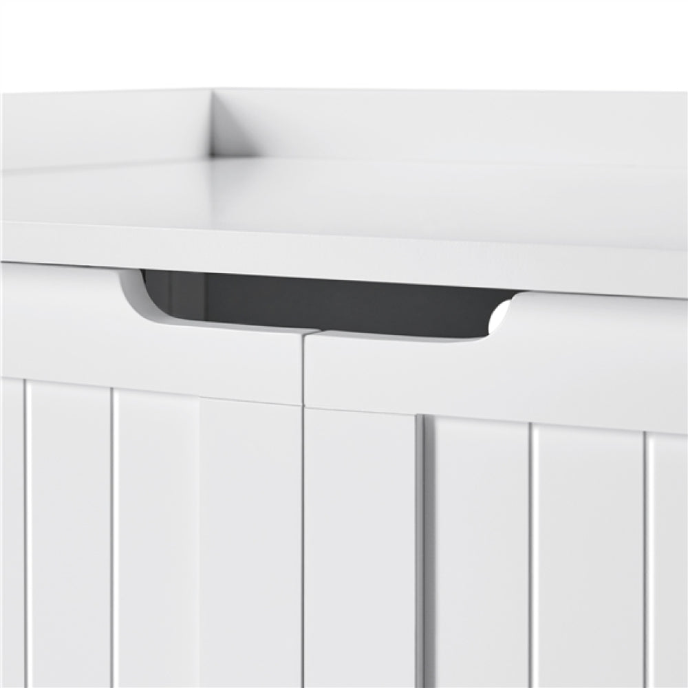 Pet Litter Box Wooden Storage Bench