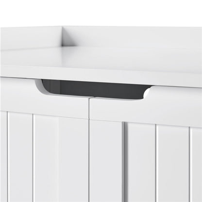 Pet Litter Box Wooden Storage Bench