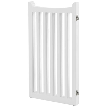 Indoor Pet Barrier for Doorway Dog Pen Wooden Pet Gate