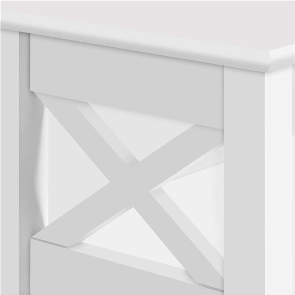 Slim End Table Modern Sofa Table