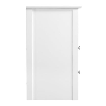 Set of 2 Side Tables Nightstands Side Tables