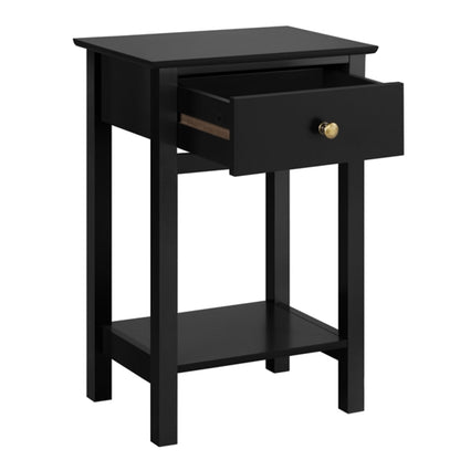 2x Wood Side Table End Table Storage Cabinet Night Stand