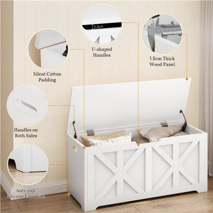 Wooden Storage Chest Storage Bench