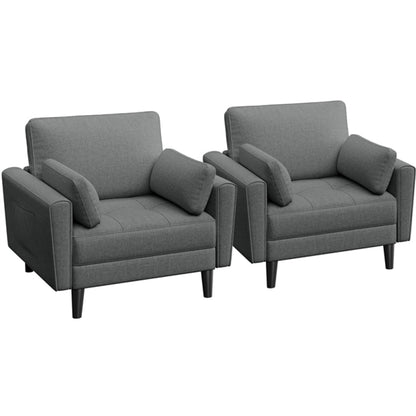 2pcs Oversized Armchair