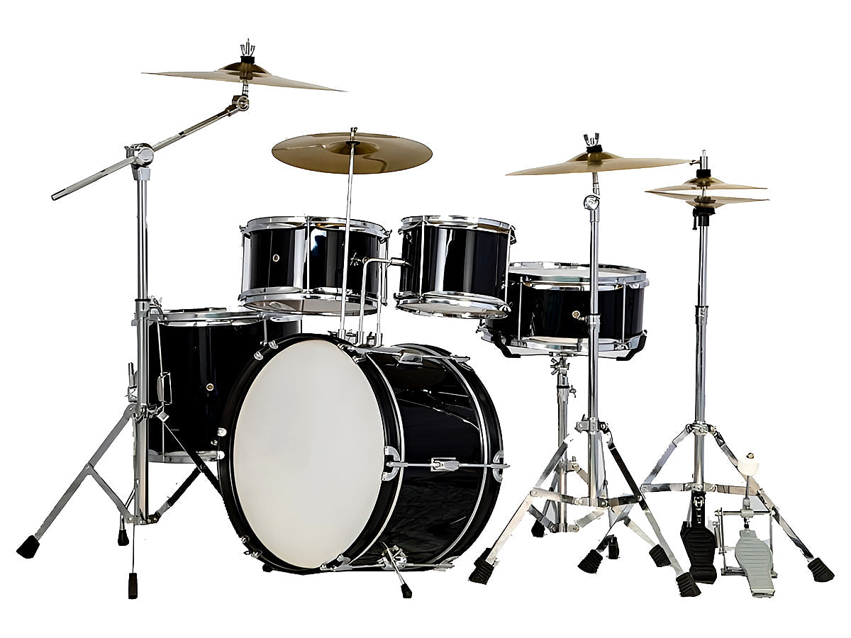 Kids Drum Kit Set Black