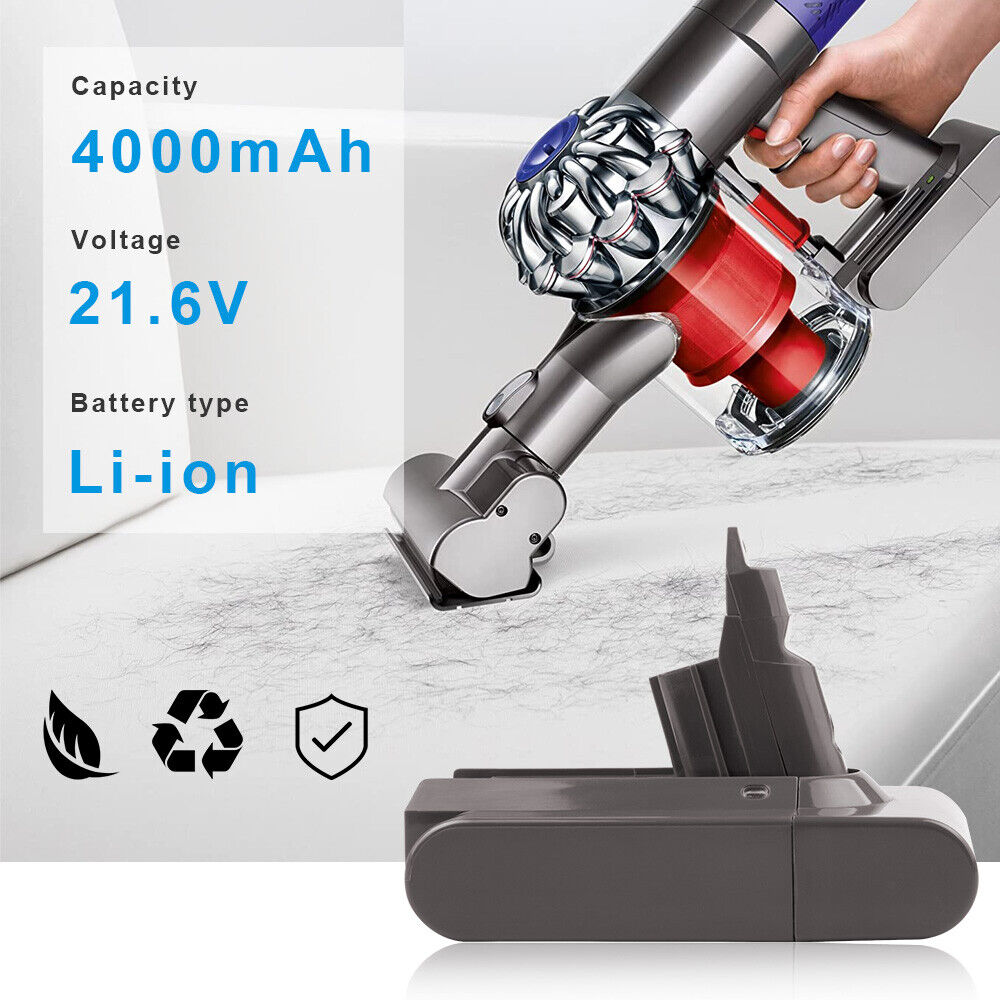 Dyson V6 Battery 4000mAh Replacement