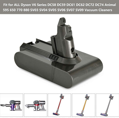 Dyson V6 Battery 4000mAh Replacement