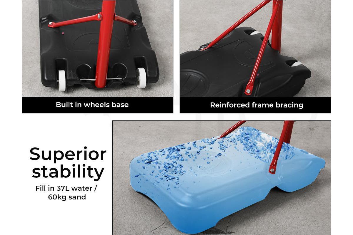 Adjustable Portable Basketball Hoop 2.1 M