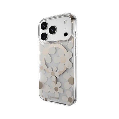 Compatible with iPhone 17 Pro Fleur 3D Patterned Series Shockproof Magnetic Phone Case