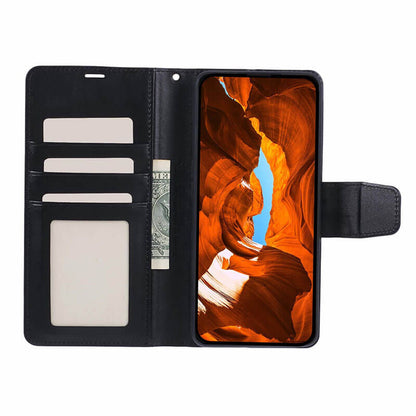 Compatible with iPhone 17 Pro Max Hanman Mill Series Leather Wallet Flip Case