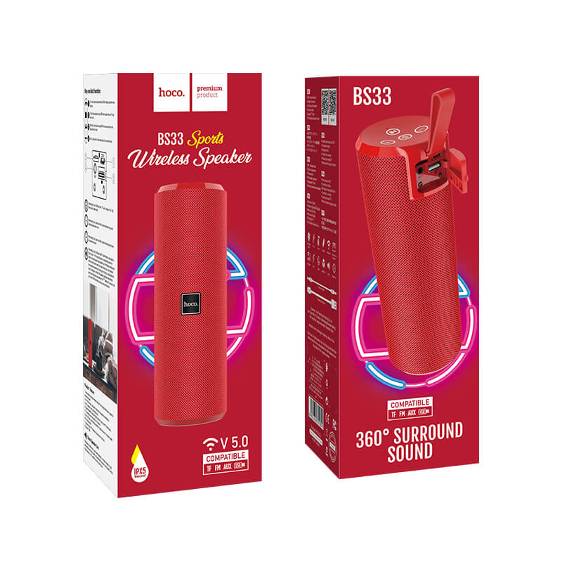 Hoco Voice Sports Wireless Bluetooth Speaker BS33