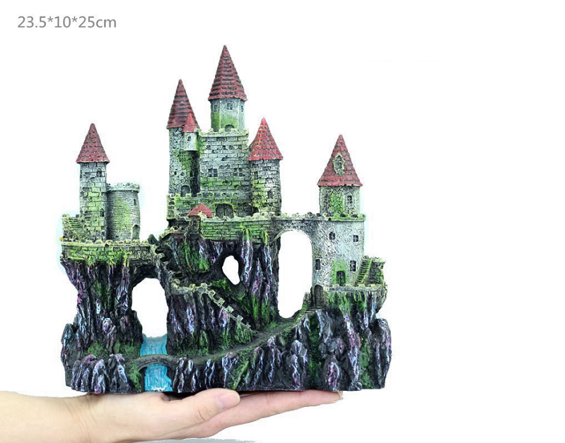 Fish Tank Decoration / Aquarium Ornament, CASTLE