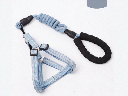 Dog Harness and leash Set Pet Harness Puppy Traction Rope