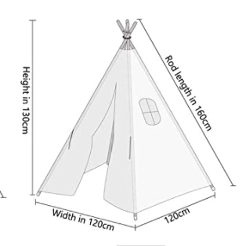 Kids Play Tent Cotton Canvas