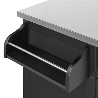 Kitchen Cart stainless steel top