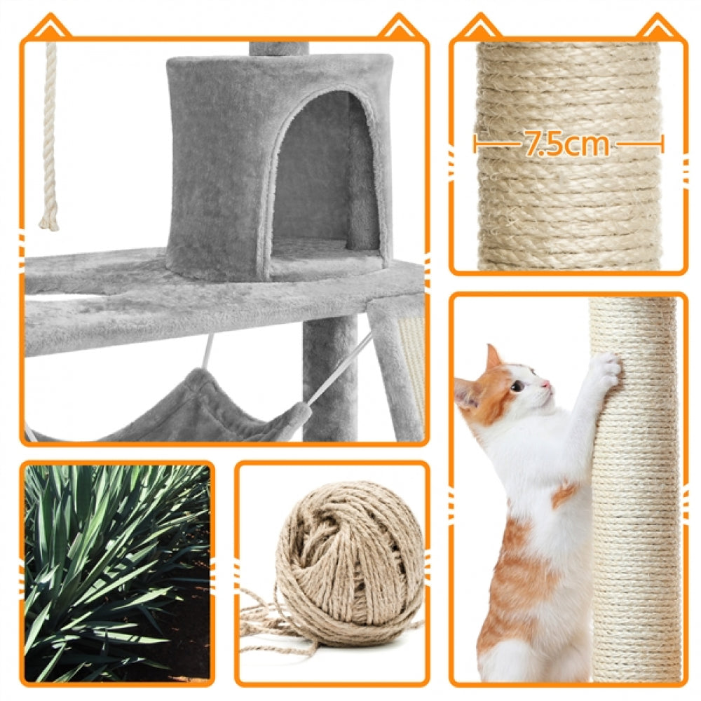 Deluxe Multi Level Cat Tree Cat Tower