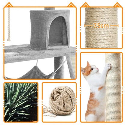 Deluxe Multi Level Cat Tree Cat Tower