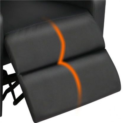 1 pair PU Leather Recliner Chairs