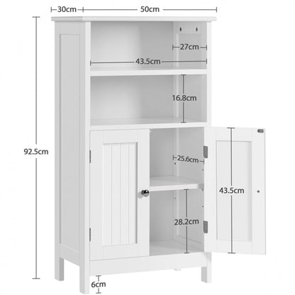 Free Standing Floor Cabinet Bathroom Storage
