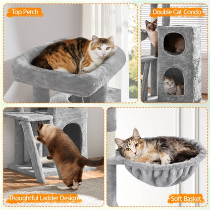 Cat Kitten Scratching Tree Cat Tower