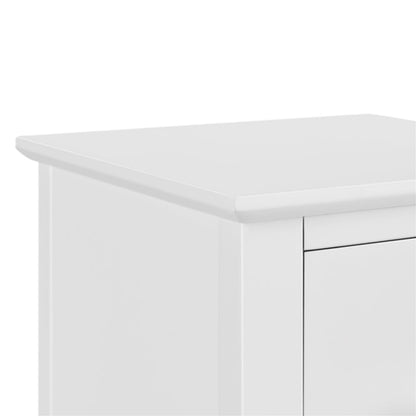 Minimalist Slim Bedside Table End Table With Storage Drawer