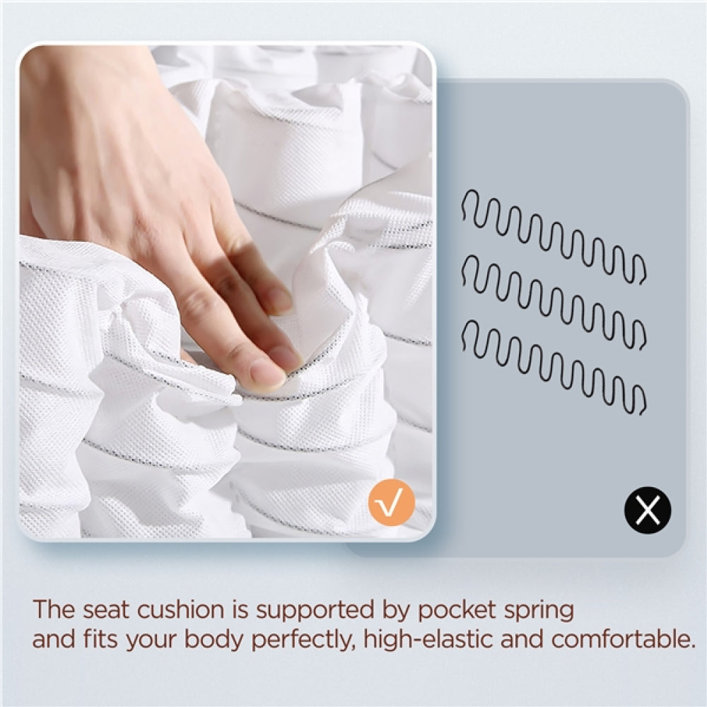 Boucle Recliner Chair Armchair