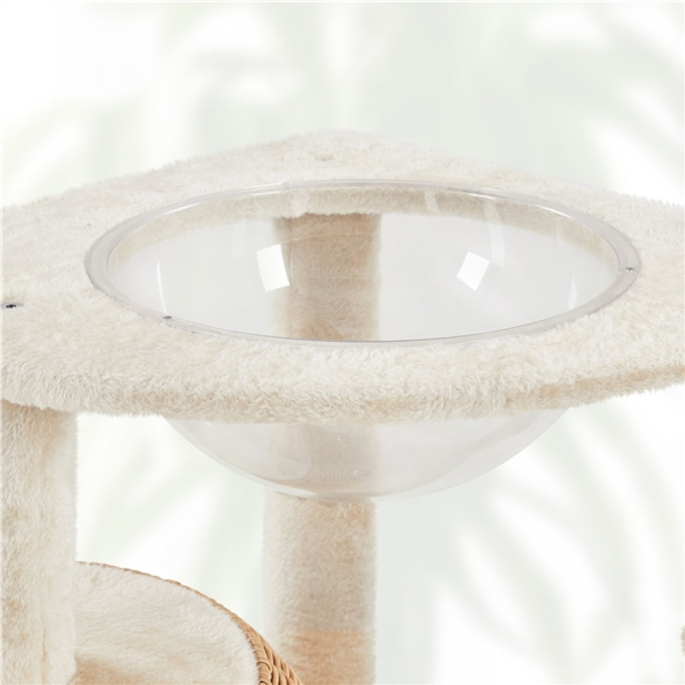 54″ Tall Rattan Cat Tree