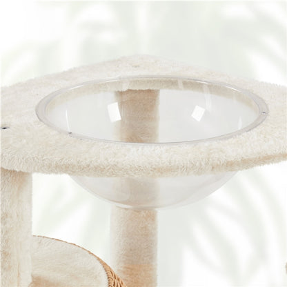 54″ Tall Rattan Cat Tree
