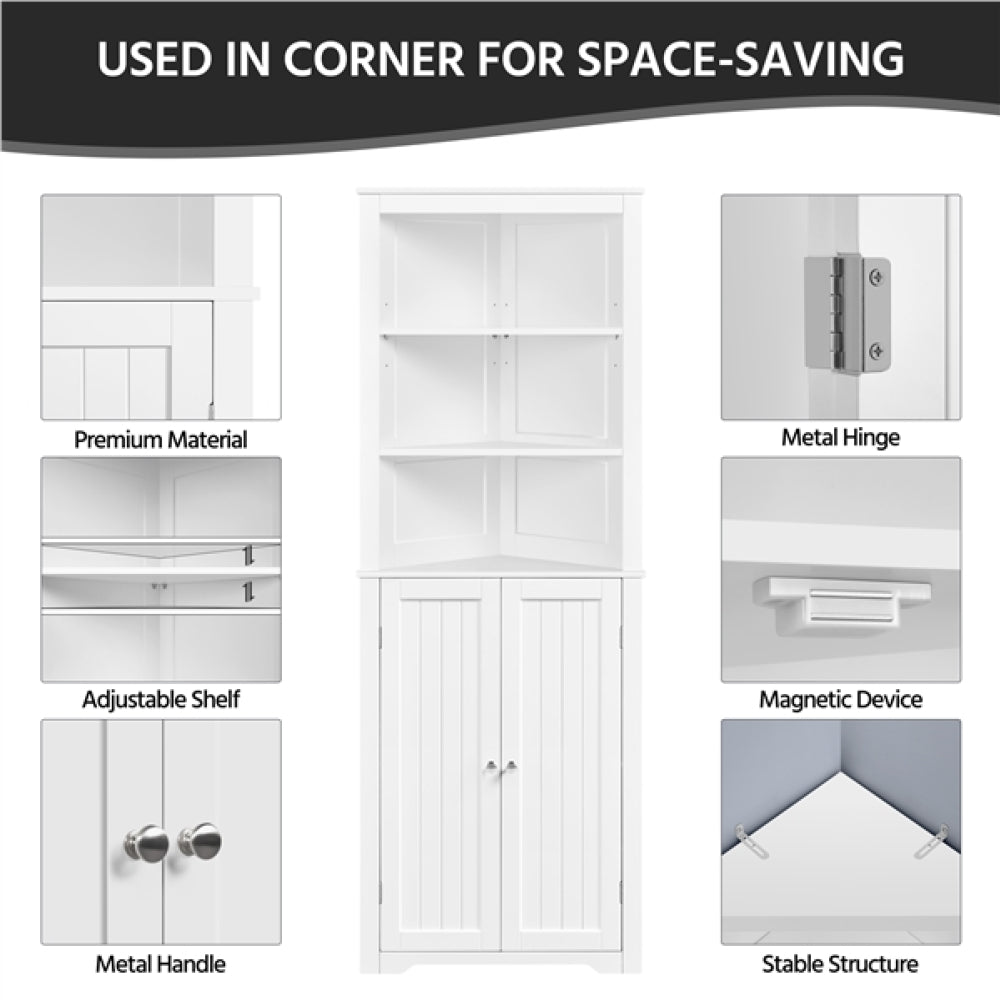 Tall Corner Cabinet Corner Shelving Uni