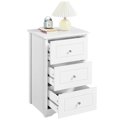 End Table Classic Side Table Storage