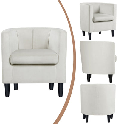 Upholstered Arm Chair Living Room Chair Tub Chair