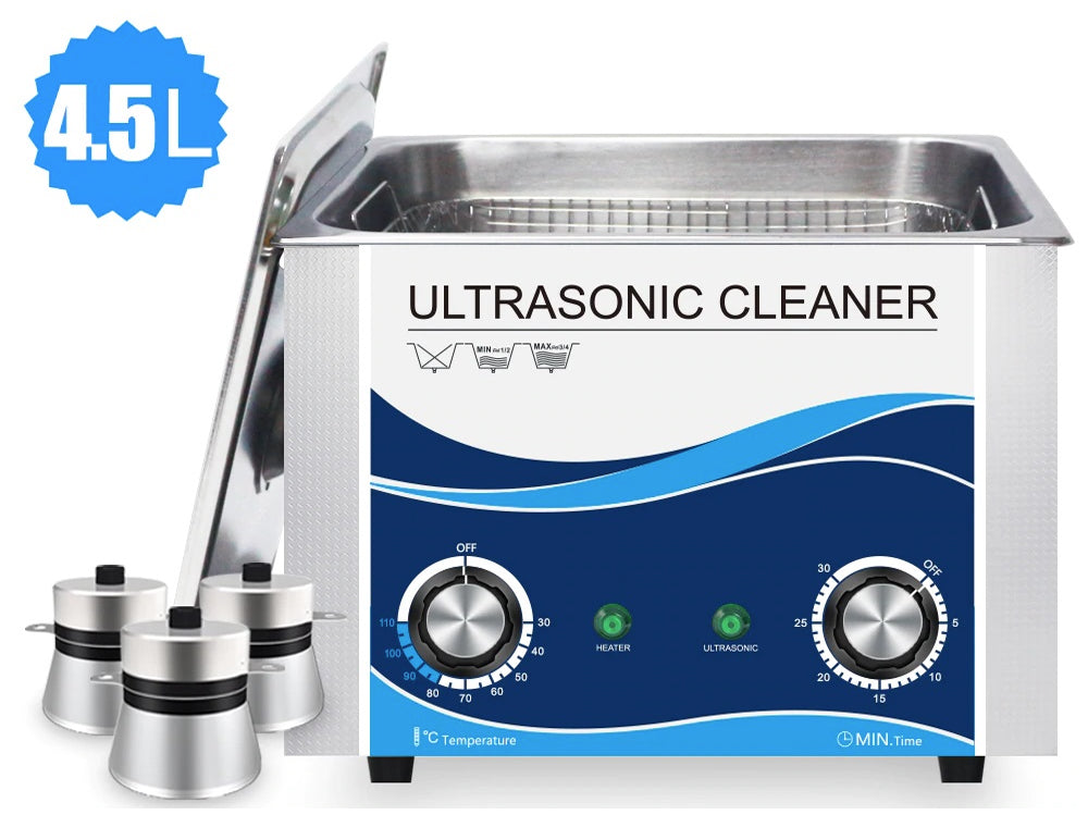 Heated Ultrasonic Cleaner 4.5L
