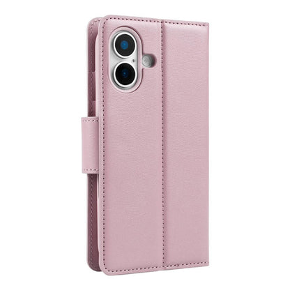 Compatible with iPhone 17 Hanman Mill Series Leather Wallet Flip Case